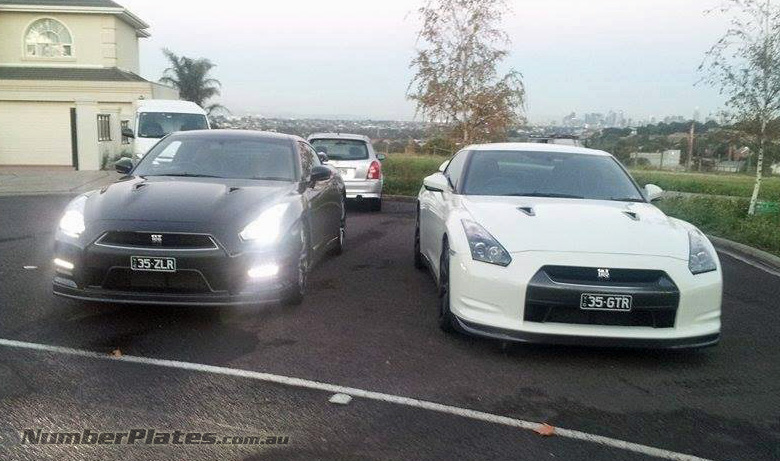 Nissan R35 Number Plates