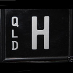 Qld H Number Plate