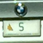 Single letter Qld number plate - s
