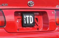 TD Number Plate