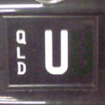 Qld U Number Plate