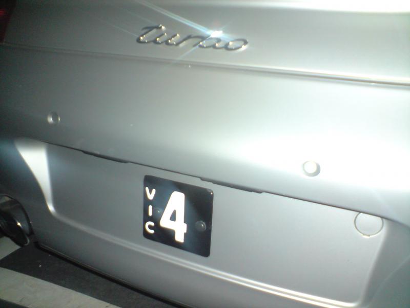 Vic 4 number plate