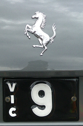 Vic 9 Number Plate