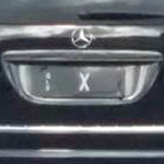 Qld X number plate