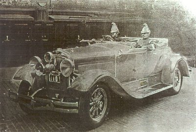 1929 Chief Fire Officer's car