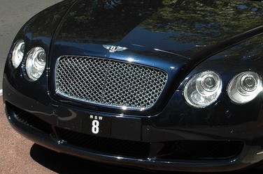 NSW 8 number plate