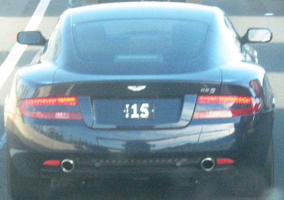 Vic 15 number plate