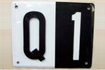Q1 number plate