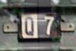 Q7 number plate