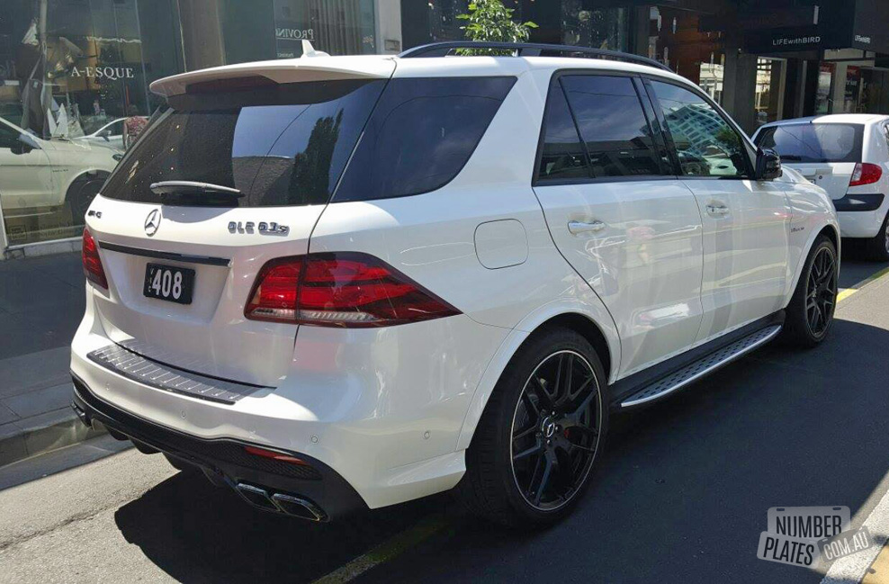Vic '408' on a Mercedes AMG GLE63 S.