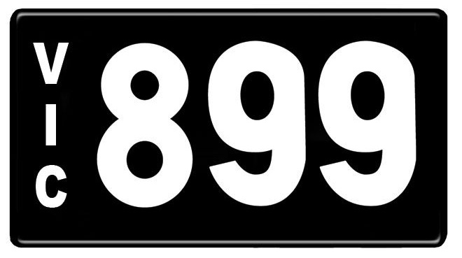 Vic 899 heritage plates
