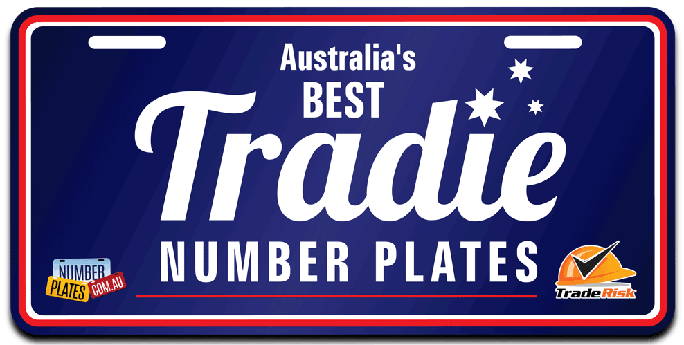 Tradie Number Plates