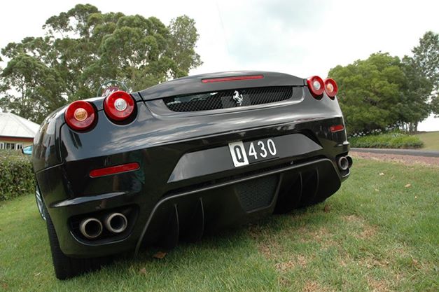 Q430 Ferrari Number Plate