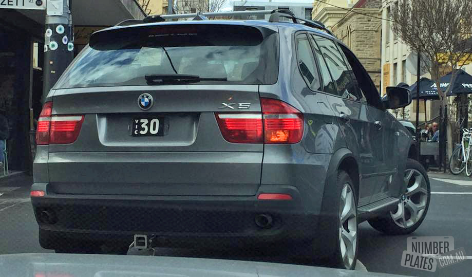 Vic '30' on a BMW X5.
