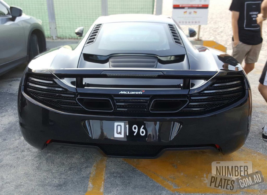 3 Digit Q Plates Heritage Number Plates