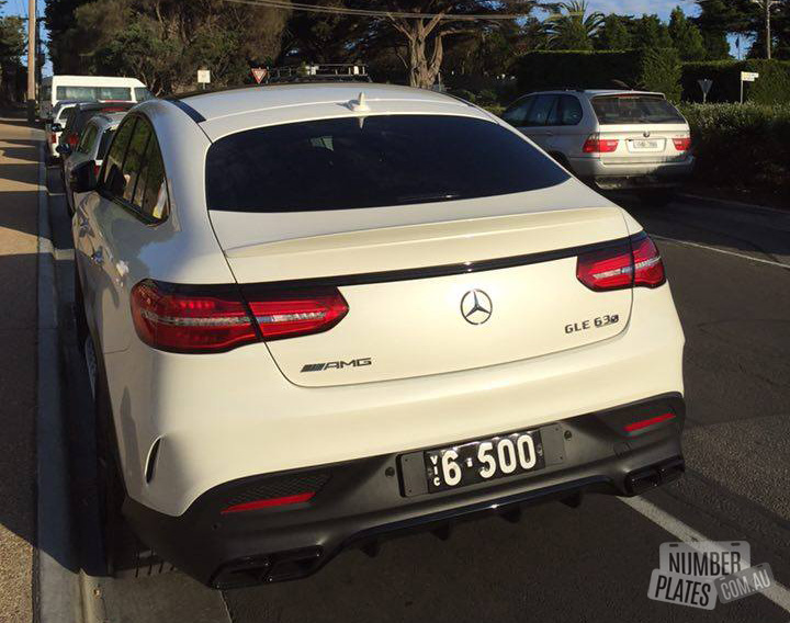 Vic '6500' on a Mercedes AMG GLE63 S.