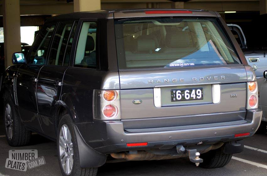 Victorian 4 digit heritage plates - Numberplates.com.au
