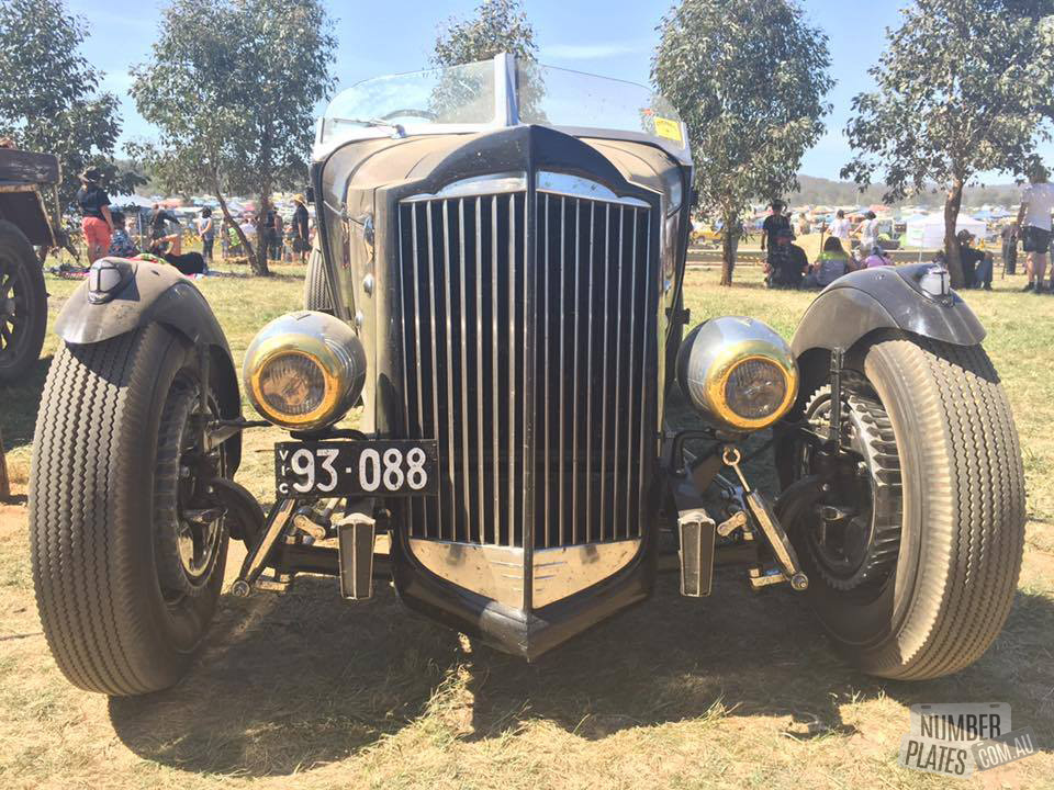 Vic '93-088' on a 1929 Ford.