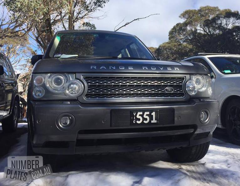 vic '551' on Range Rover