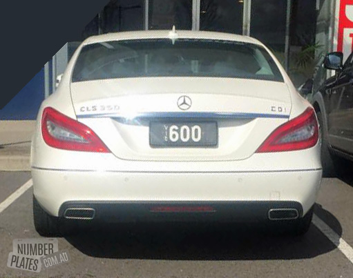 Vic '600' on a Mercedes CLS350.