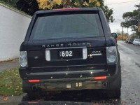 Vic '602' on a Range Rover Vogue. 