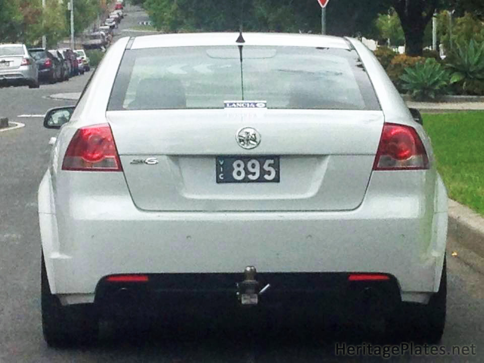 Vic 3 digit heritage plates 750 to 999
