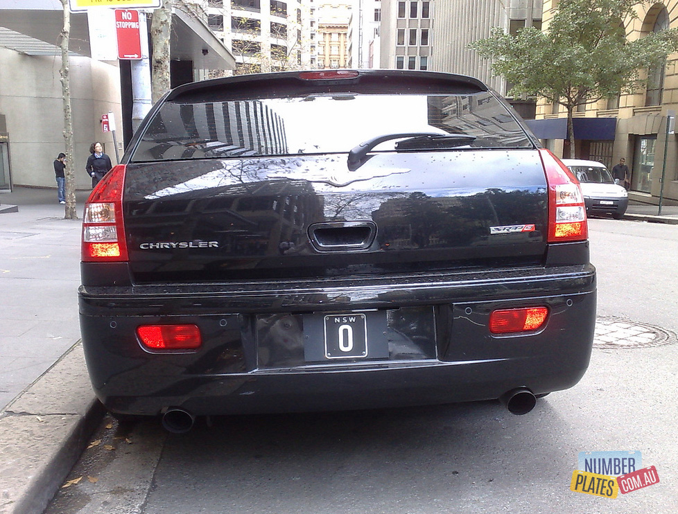 Single letter NSW number plates