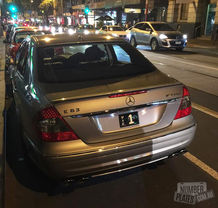 Vic '1' on a Mercedes AMG E63.