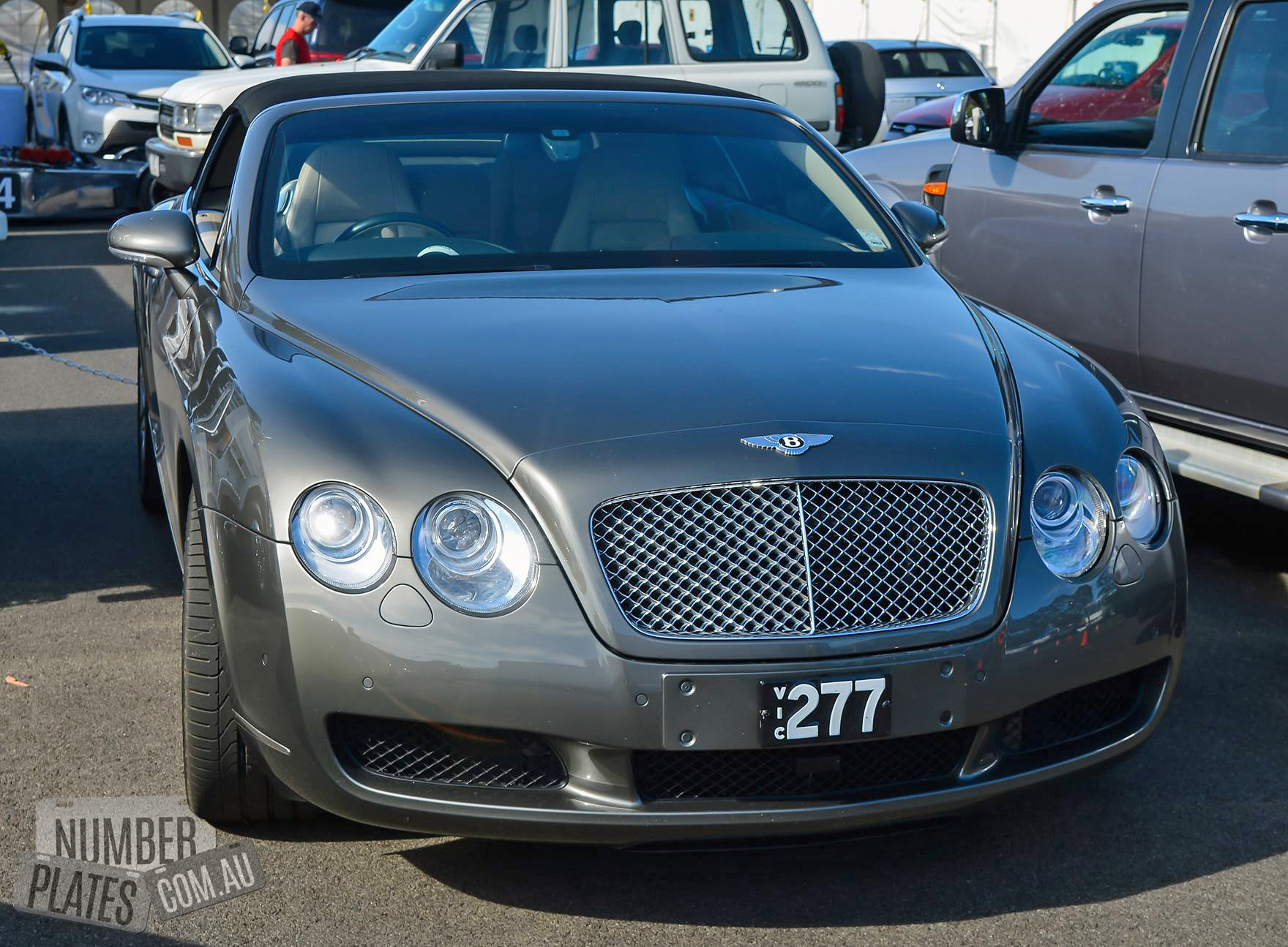 Vic '277' on a Bentley Continental GTC